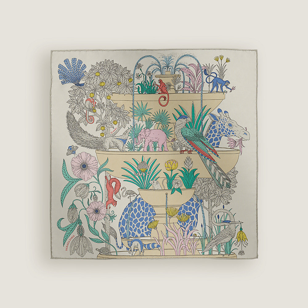 新作★HERMES★スカーフ Precious Paradise Detail scarf 45 Precious Paradise Detail scarf 45 | Hermès Canada